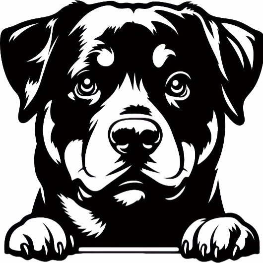 Rottweiler-Loving  ゴルフタオル