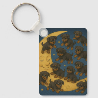 Rottweiler Madness キーホルダー