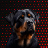 Rottweiler Red  ゴルフヘッドカバー