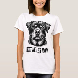 Rottweiler - Rotti- Rottweiler Mom Tシャツ