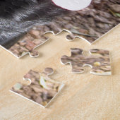 Rottweiler Smiling Dog Puzzle ジグソーパズル (側面)