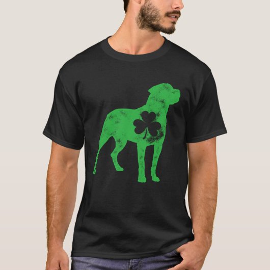 Rottweiler St Patrick s Day Boys Girls Shamrock Do Tシャツ (正面)