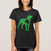Rottweiler St Patrick s Day Boys Girls Shamrock Do Tシャツ (正面)