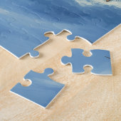 Rottweiler Starry Forest Hike Christmas Painting ジグソーパズル (側面)