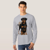 Rottweiler tシャツ (正面フル)