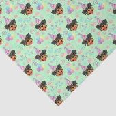 Rottweiler Tissue Paper in Green 薄葉紙 (詳細)