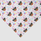 Rottweiler Tissue Paper in White 薄葉紙 (詳細)