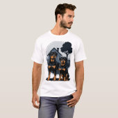 Rottweilers - Family - Home Tシャツ (正面フル)
