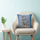 Rottweiller Throw Pillow クッション (椅子)