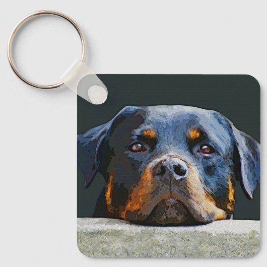 Rottwelier キーホルダー (正面)
