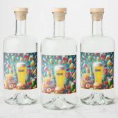 Rótulos Para Comidas e Bebidas リキュールボトルラベル (ボトル)