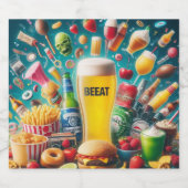 Rótulos Para Comidas e Bebidas リキュールボトルラベル (シングルラベル)