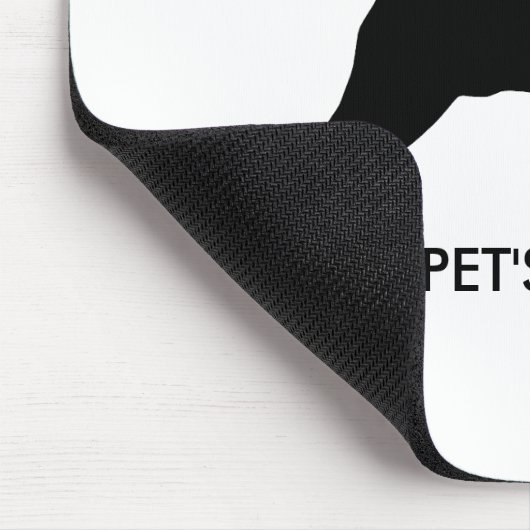 Rotweiler 2 マウスパッド (コーナー)