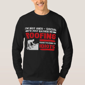 Rouberおもしろい Gift - I'm notアンチsocial Tシャツ