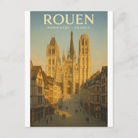 Rouen  Normandy  France 2026 ポストカード (正面)