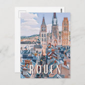 Rouen Photo Vintage  ポストカード (正面/裏面)