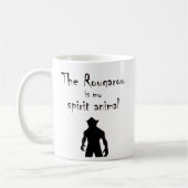 Rougarouは私の精神の動物のケージャンの狼人間のマグです コーヒーマグカップ (左)