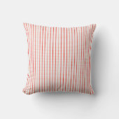 rouge, décoration de maison, abstrait, motif jet クッション (正面)