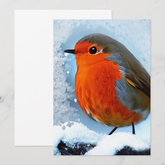 Rouge gorge サンキューカード (正面/裏面)