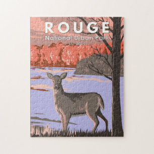 Rouge National Urban Park Canada Travel Vintage ジグソーパズル