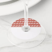 Rouge Rennes ワイングラスタグ (クローズアップ)