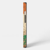 Rough Aged Vintage Irish Flag iPhoneケース (左側面)