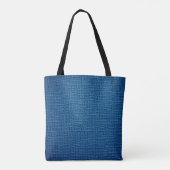 Rough blue leather トートバッグ (裏面)