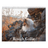 Rough Collie Calendar カレンダー (カバー)
