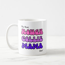 Rough Collie Mama コーヒーマグカップ