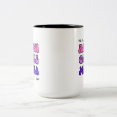 Rough Collie Mama ツートーンマグカップ (中央)