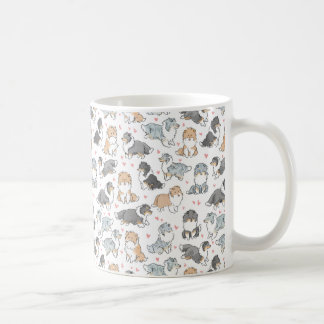 Rough Collies コーヒーマグカップ