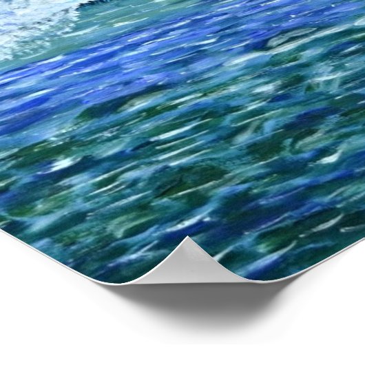 Rough sea po ポスター (角)