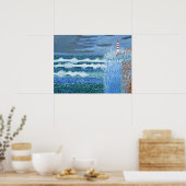 Rough sea po ポスター (キッチン)