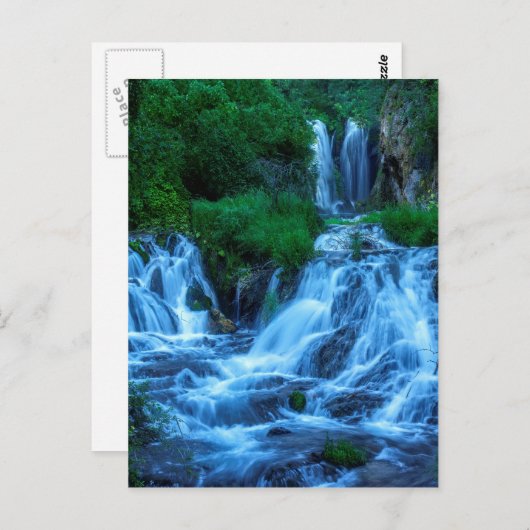 Roughlock Falls Spearfish Canyon ポストカード (正面/裏面)