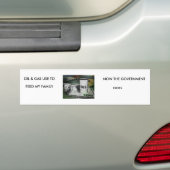 roughneck1、roughneckgovernment、油及びガスの使用… バンパーステッカー (車上)