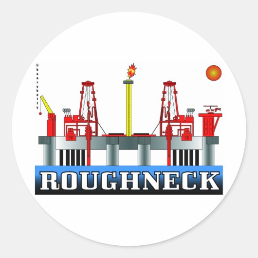 Roughneck、油フィールドシール、オフショア油リグ、ガス ラウンドシール (正面)