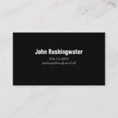 Roughwood (黄色) 名刺 (裏面)