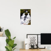 Rouken Glen waterfall, Glasgow, Scotland Poster ポスター (ホームオフィス)