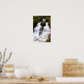 Rouken Glen waterfall, Glasgow, Scotland Poster ポスター (キッチン)