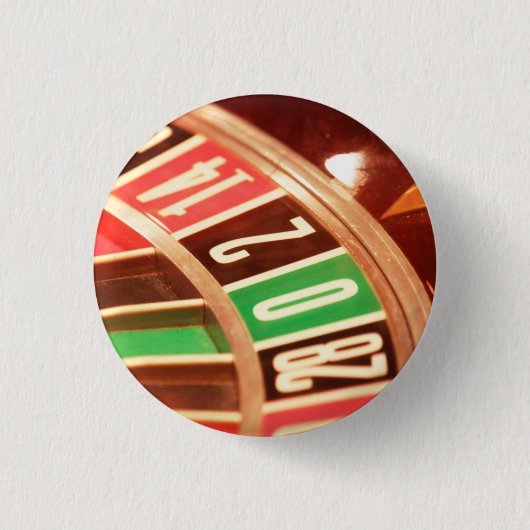 Roulette Wheel 缶バッジ (正面)