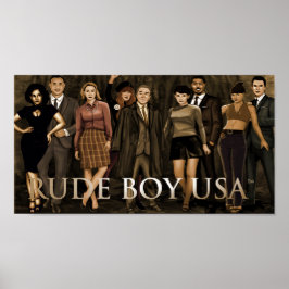 Rounal Boy USA vol. 1 - Entire Cast Poster 36" x 2 ポスター