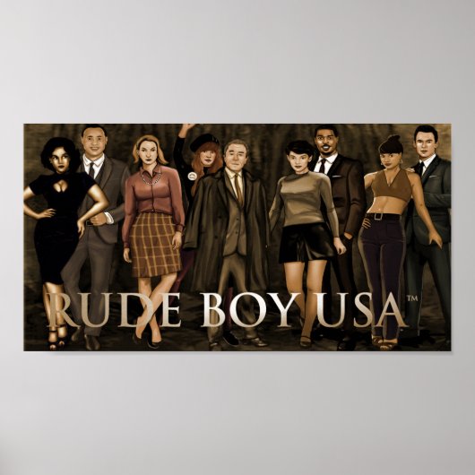 Rounal Boy USA vol. 1 - Entire Cast Poster 36" x 2 ポスター (正面)