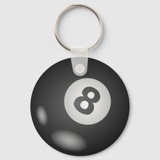 Round 8 Ball Keychains キーホルダー (正面)
