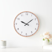 Round Acrylic Wall Clock ラージ壁時計 (ホーム)