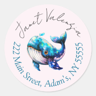 Round address labels ラウンドシール