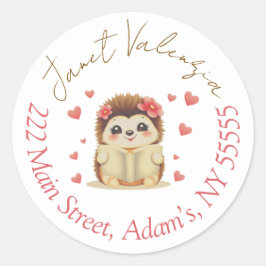 Round address labels ラウンドシール