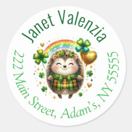 Round address labels ラウンドシール