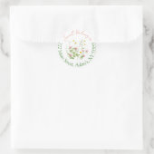 Round address labels ラウンドシール (バッグ)