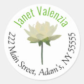 Round address labels ラウンドシール (正面)