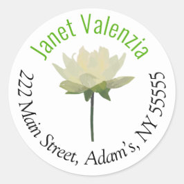 Round address labels ラウンドシール